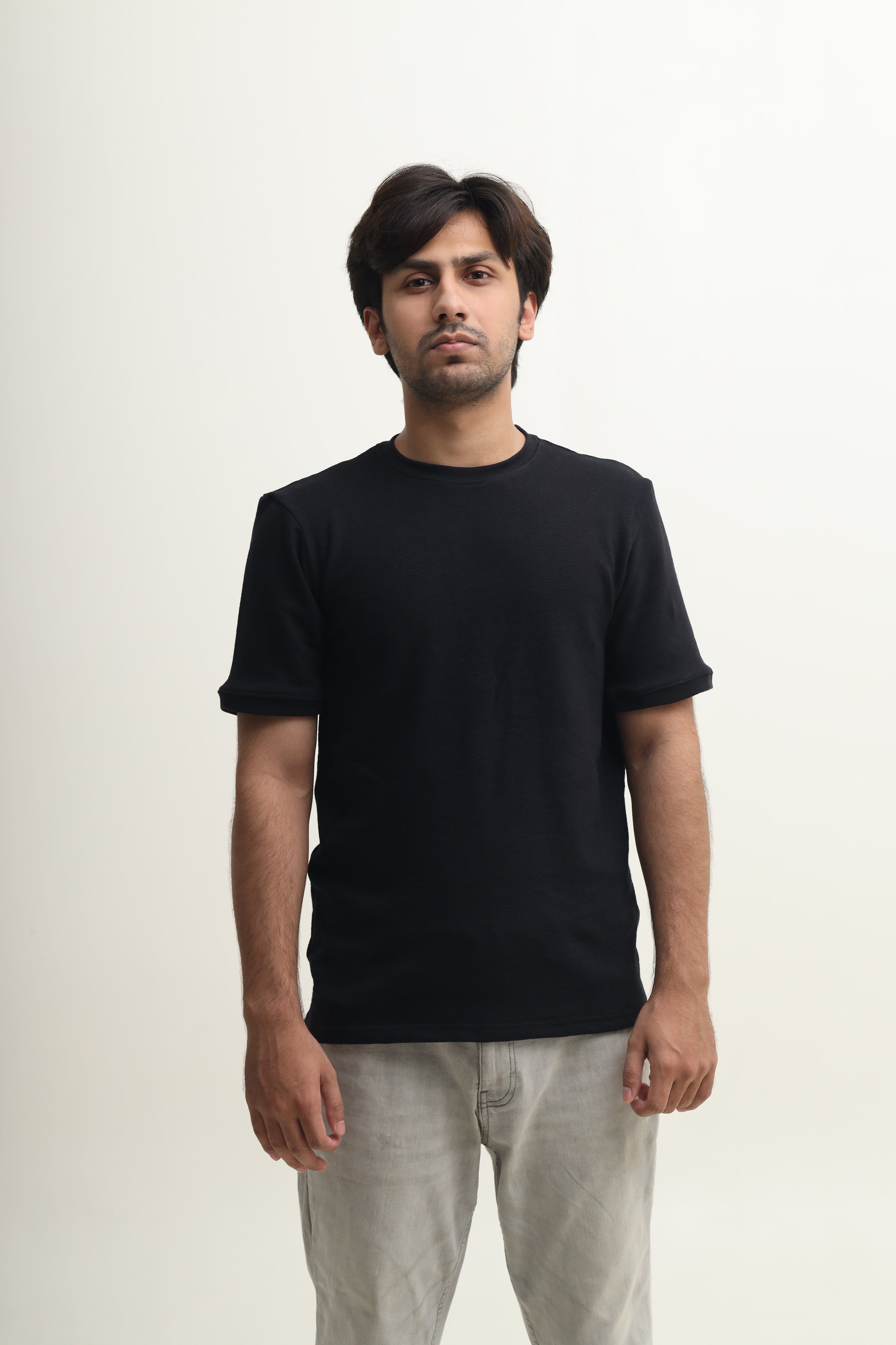 Textured Black |Tee
