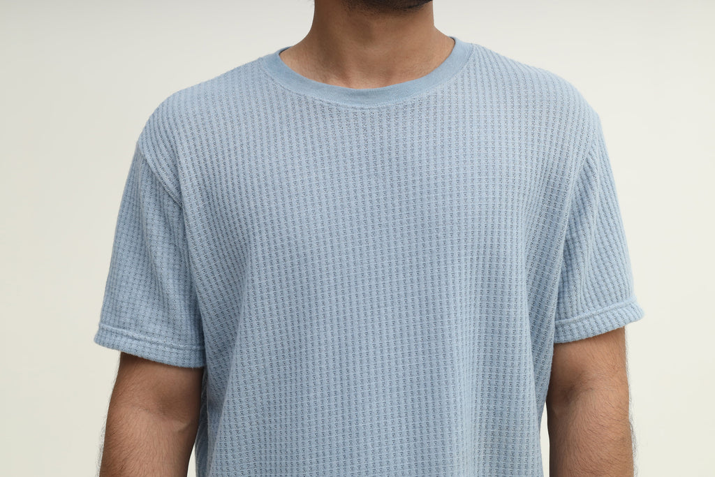Textured Carolina Blue | Tee