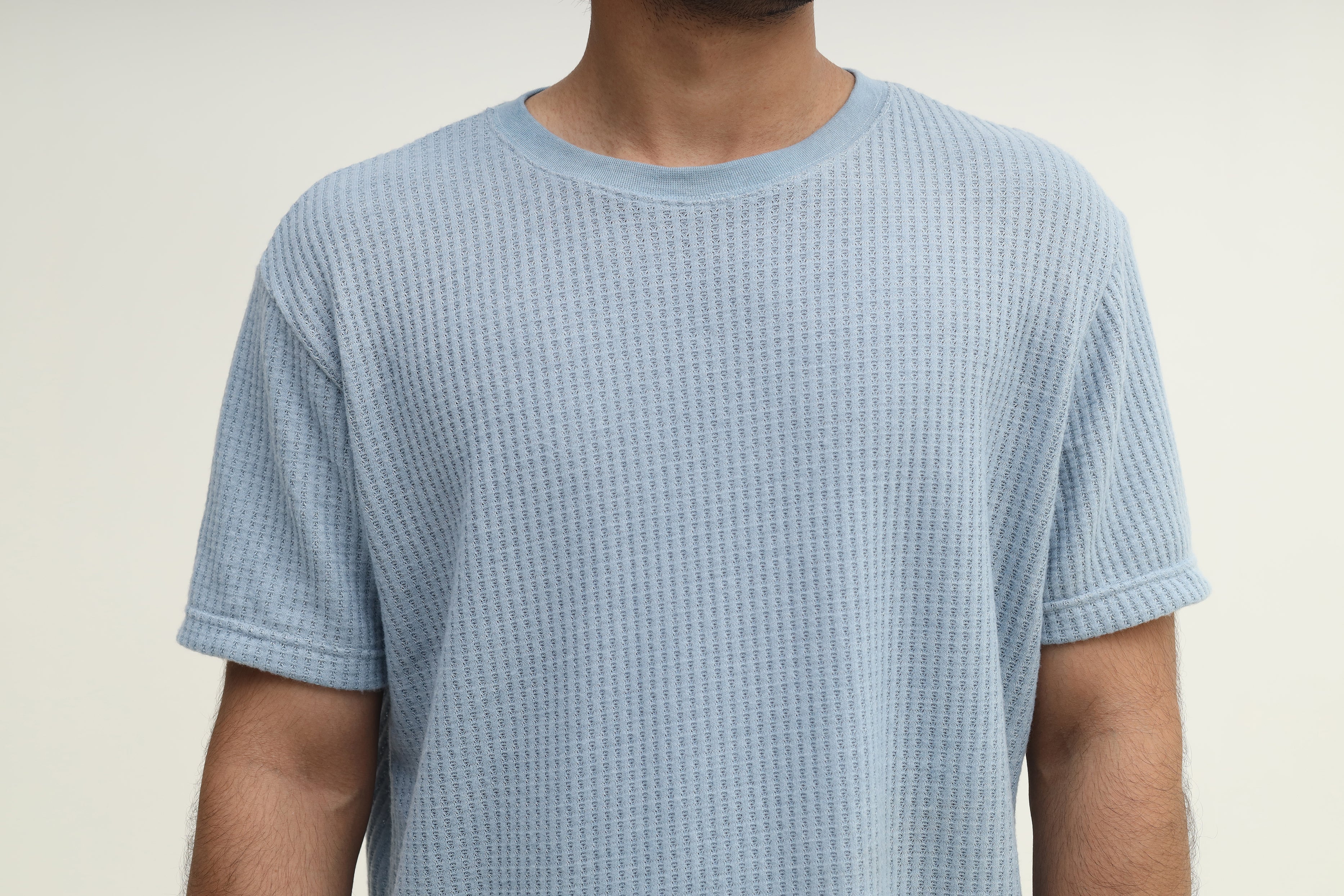 Textured Carolina Blue | Tee