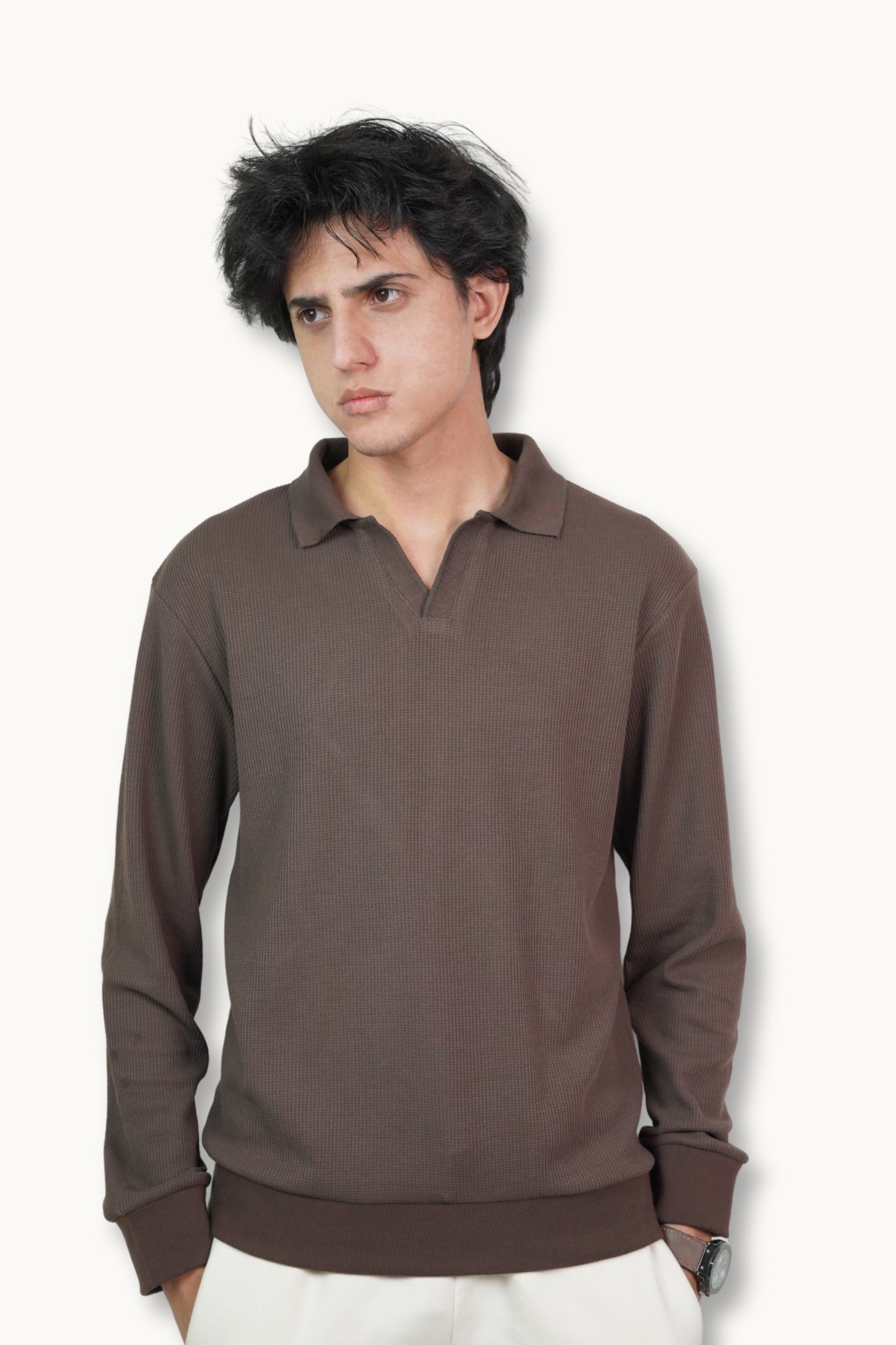 Espresso Johnny Collar | Polo